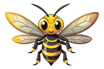 Illustration of a bee