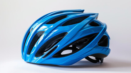bike helmet on white background