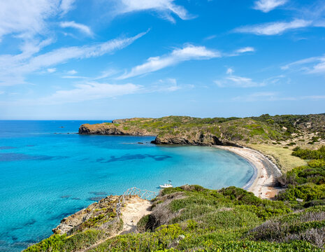 Spanish paradise beach in Spain