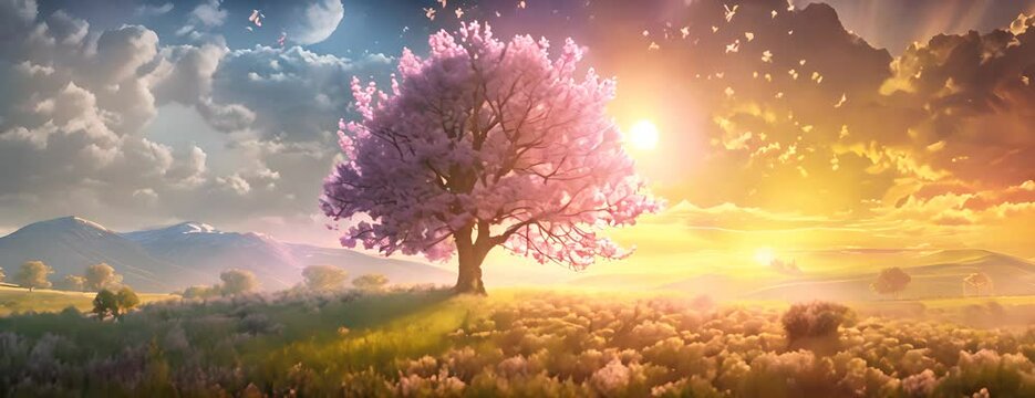 Vernal Equinox Day 4K Video