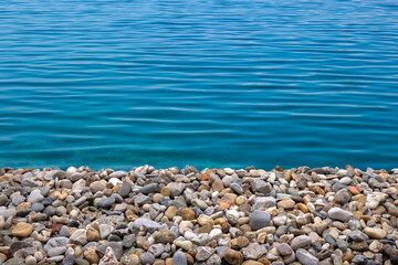 stones on the beach