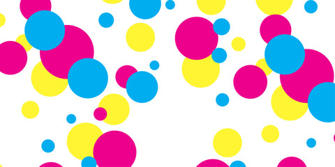 Color Rain Top Illustration. Festival Shine Card. Flying Invitation. Color Confetti Transparent Pattern. Polka Transparent Invitation background.