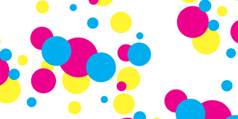 Color Rain Top Illustration. Festival Shine Card. Flying Invitation. Color Confetti Transparent Pattern. Polka Transparent Invitation background.