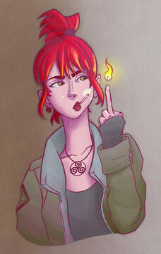 Punk pyromane