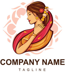 Vector boutique fashion modern logo company vector template