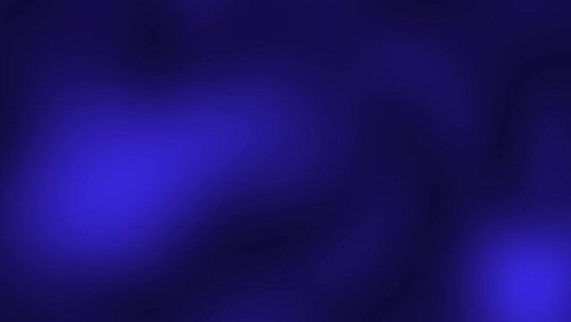 Blue gradient dynamic background. Defocused light leak. 4k video for your project.