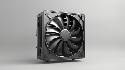 fan for pc on white background