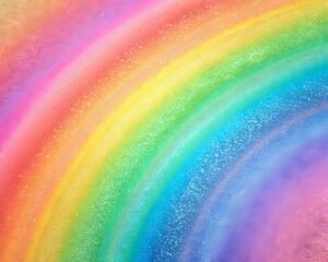 Vibrant Rainbow Gradient with Sparkling Texture