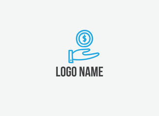 Obraz premium Cashback logo vector design. Money logo template. Business and finance icon. Money with arrow up. Currency. Financial support. 