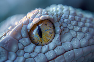 Fototapeta premium Extreme close up of snakes eye
