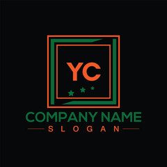 Letter YC logo vector design for corporate business