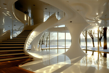 Fototapeta premium Modern living room