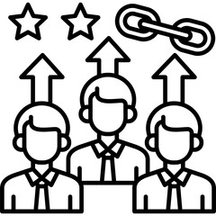 Obraz premium Team Spirit Icon
