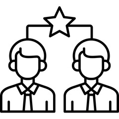Obraz premium Grouping Icon