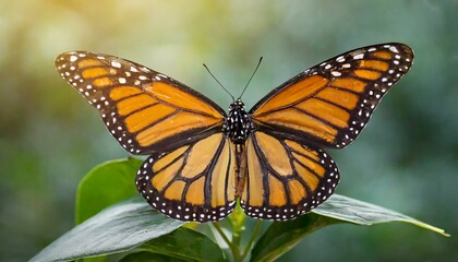 Fototapeta premium monarch butterfly on a flower