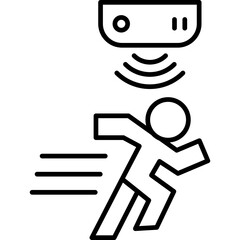 Motion Sensor Icon