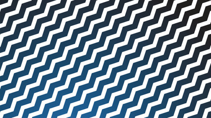 Blue zig zag seamless pattern background wallpaper vector image for backdrop or fashion design