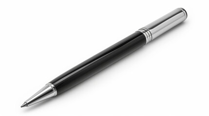 pen on white background