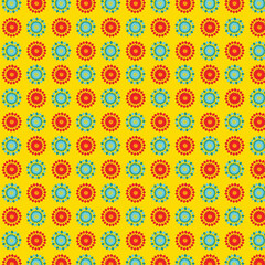 seamless pattern with flowers, seamless pattern, pattern, flower pattern