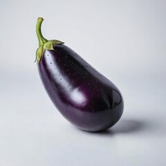 eggplants on a white background
