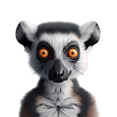 Fototapeta premium close up of a lemur