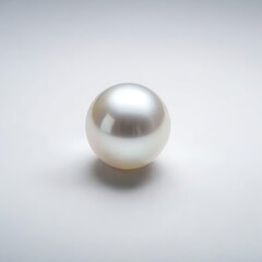 Fototapeta na wymiar glass sphere on white background