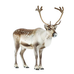 deer isolated on white