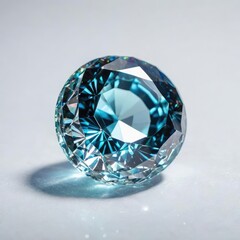 topaz gemstone on white
