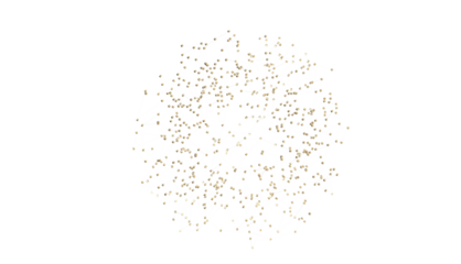 Big data visualization. Network connection structure with chaotic distribution of points and lines. 3D rendering.