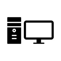 Desktop Vector Icon