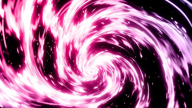 エネルギー, うずまく, 炎, エフェクト, パチンコ, らせん, 渦, 光, クルクル回る, フラクタル, ボルテックス