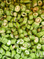 fresh yard long bean for cooking