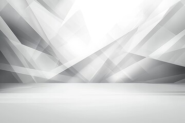 Free vector abstract white corridor background  - obrazy, fototapety, plakaty