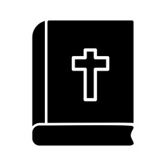 Fototapeta premium Religious Book Vector Icon