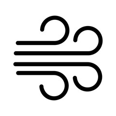 Wind Sign Vector Icon