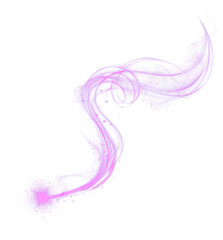 Pink Glowing Motion Effect