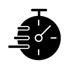 Flex Time Vector Icon
