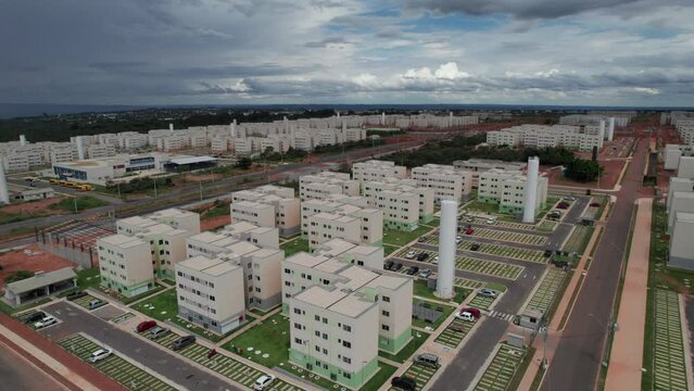 Predios do Condominio Residencial no Itapo&atilde; - Brasilia DF