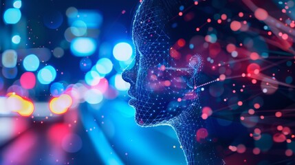 AI Machine Learning, Innovation and Collaboration
Visions of Tomorrow: Deep Dive into the Realm of AI, Robotics, and Cutting-Edge Futuristic Technology, Advanced Systems Shape the Landscape background