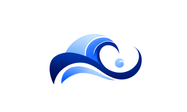 ocean wave abstract water isolated on transparent background. for decoration. png.