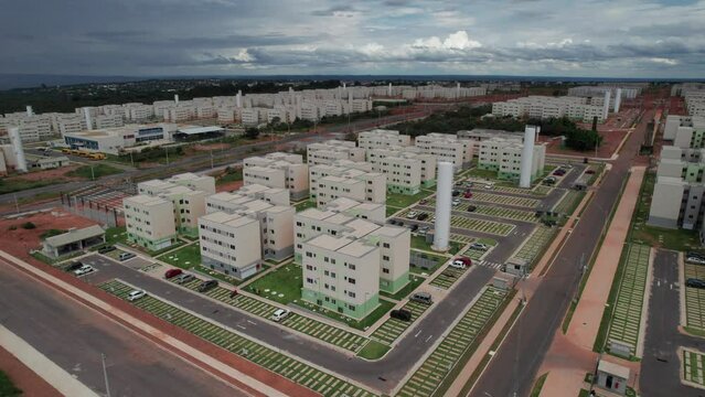 Predios do Condominio Residencial no Itapo&atilde; - Brasilia DF