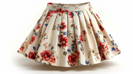 skirt on white background