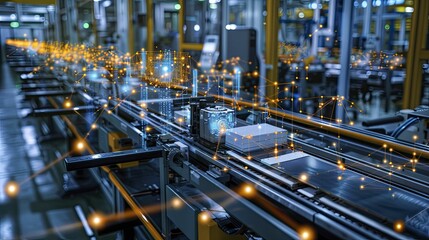 Smart Factory Systems integrate IoT, sensors, and devices across the manufacturing floor for real-time monitoring and optimization, fostering a connected and intelligent production setting.