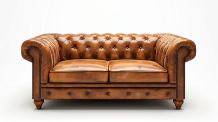 sofa on white background