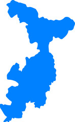 대한민국 대전시 지도