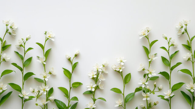 springle on white background