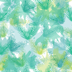 Fototapeta premium Seamless pattern. Multicolored hearts.