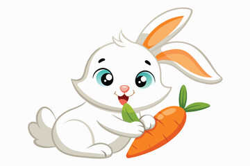 Baby Rabbit Illustration Design 