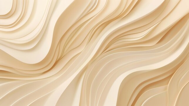 Cream texture abstract background, in the style of multi-layered collage, organic fluid shapes