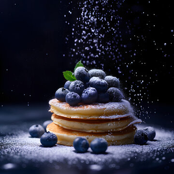 Blueberry Pancakes Cascade